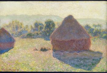 Claude Monet, Meules, milieu du jour [Haystacks, midday]