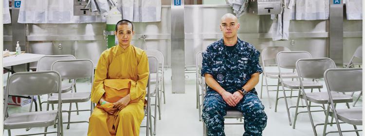 An-My Lê, Patient Admission, US Naval Hospital Ship Mercy, Vietnam(from 'Events Ashore' series), 2010. 
