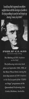 Headshot of Philip Glass