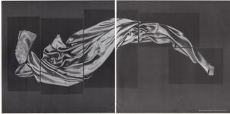 Detail: The Romance, 1986. Gelatin silver print, approx. 200 x 129cm.  
