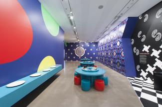 Installation view of ‘Jemima Wyman: Pattern Bandits’ exhibition, Children’s Art Centre, Gallery of Modern Art, Brisbane, 2014.