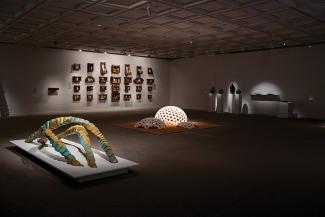 Installation view, 'Here&Now14', Lawrence Wilson Art Gallery, University of Western Australia