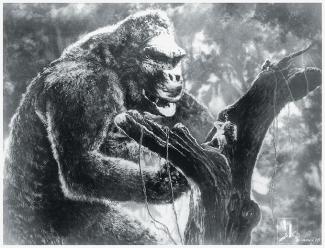 Production still from King Kong, 1933