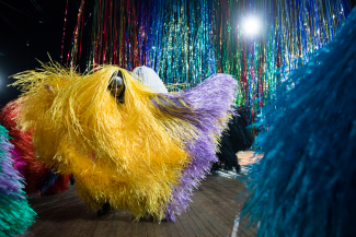 The Let Go. An immersive performance and installation by Nick Cave at Park Avenue Armory. Photograph James Ewing.