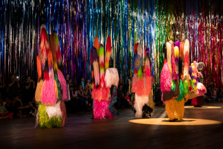 The Let Go. An immersive performance and installation by Nick Cave at Park Avenue Armory. Photograph James Ewing.