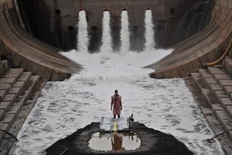 Matthew Barney and Jonathan Bepler, River of Fundament. Performance still. BA, 2013. Courtesy the artists and the Adelaide Festival.  