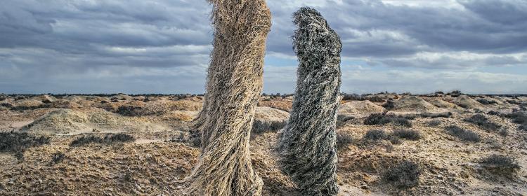 Study for Hattah Man and Hattah Woman, 2013. From The Ghillies. Pigment ink print, 70 x 105cm. Edition of 8. Courtesy the artist. 