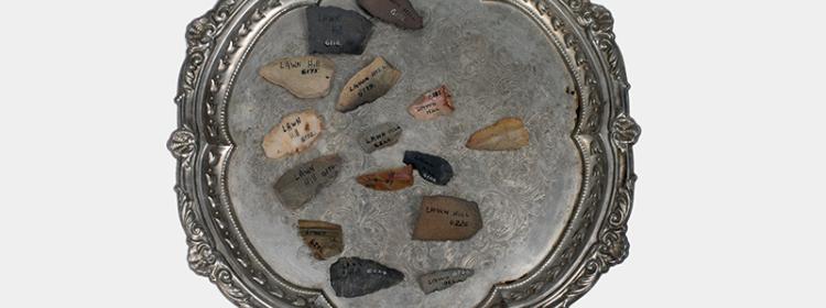 Artists unrecorded, Chert points from Lawn Hill. Photograph Carl Warner. 