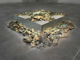 Rocks and Mirror Square II, 1971.