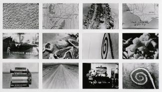 Stills from the Spiral Jetty Film, 1970. 