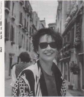 Merilyn Fairskye, Venice, 1990. Photo: Seva Frangos. 