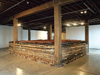 Cordial Home Project, 2003. Materials: entire house. Installation view Artspace, Sydney. Photograph Liz Ham.