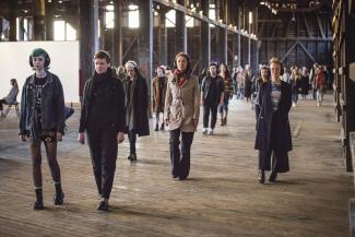 The 30th Kaldor Public Art Project, Marina Abramović: In Residence, Pier 2/3, Walsh Bay, Sydney. Photograph Peter Greig. Courtesy Kaldor Public Art Projects.