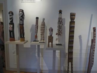 Installation view, ‘Dhukarr, Arte Aborigena Contemporanea: La Collezione Knoblauch’ (Dhukarr, Contemporary Aboriginal Art: the Knoblauch Collection’), Museo delle Culture – Heleneum, Lugano, 2014.