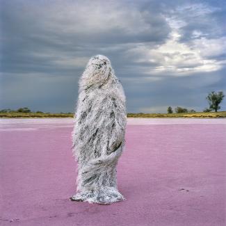 Salt Man, 2013. From The Ghillies. Pigment ink on print, 120 x 120cm. Edition of 8 + 1 unique print at 150 x 150cm. Courtesy the artist. 