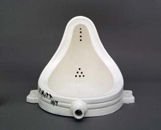 Marcel Duchamp, Fountain, 1917. Replica 1964