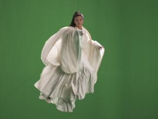 Isaac Julien, Green Screen Goddess No. 1 (Ten Thousand Waves), 2010. Endura Ultra photograph, 180 x 240cm. Courtesy the artist and Roslyn Oxley9 Gallery, Sydney.