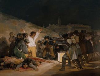 Francisco Goya, The 3rd of May 1808 in Madrid: The Executions on Principe Pio Hill,