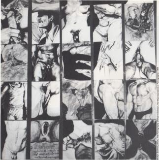 Martyn Sommer, detail, The Pornography of Representation, The Representation of Pornography, 1987